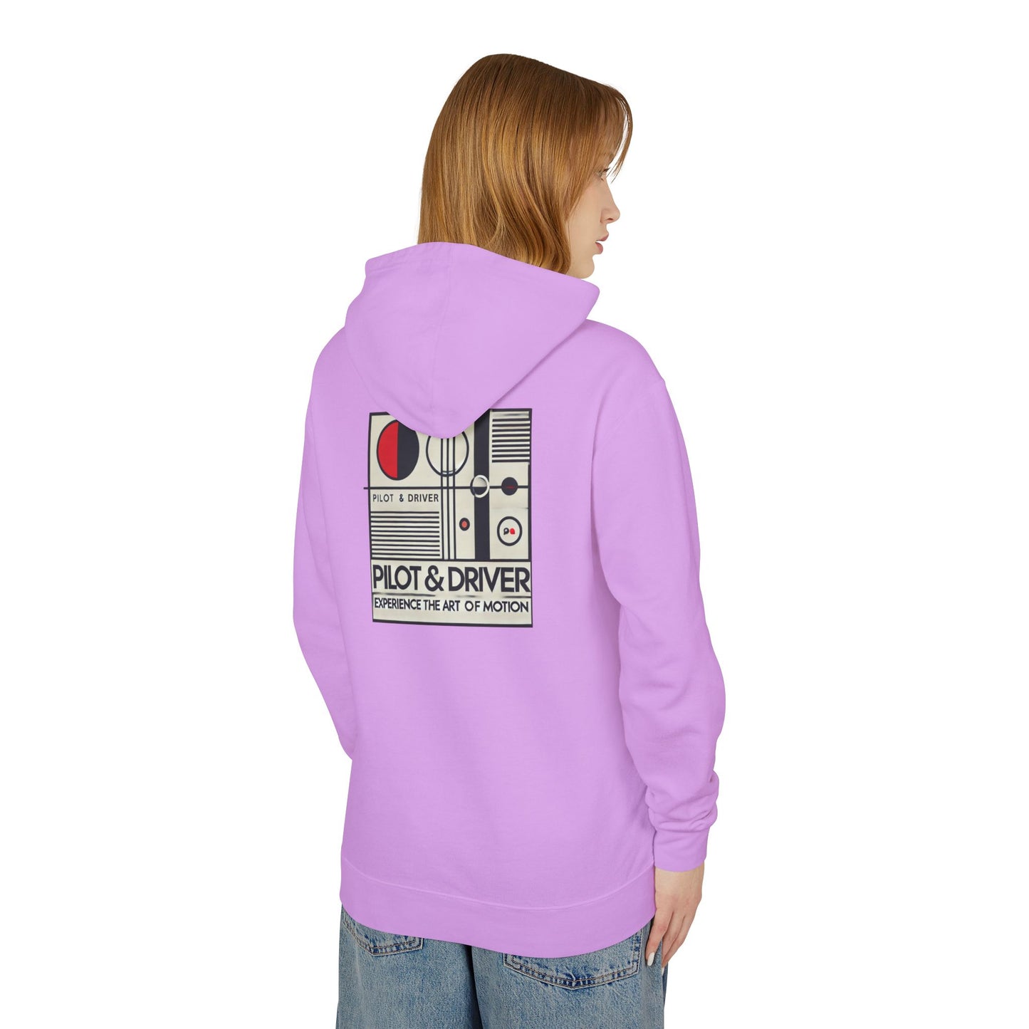 Pilot & Driver™ | Lightweight Fleece Hooded Sweatshirt 03 | Unisex