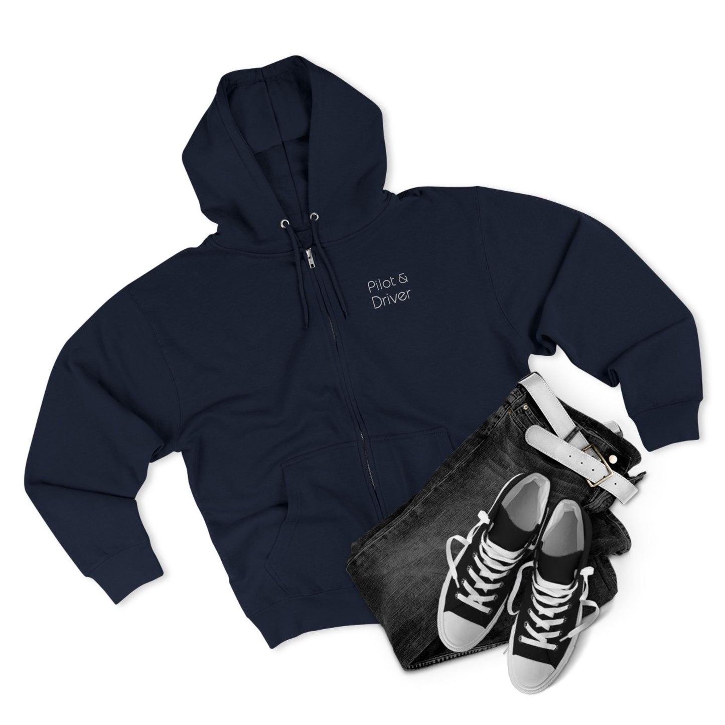 Pilot & Driver™ | Zip Hoodie 02 | Unisex