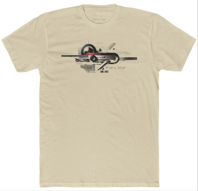 Pilot & Driver™ | Bauhaus Tee 02 | Unisex