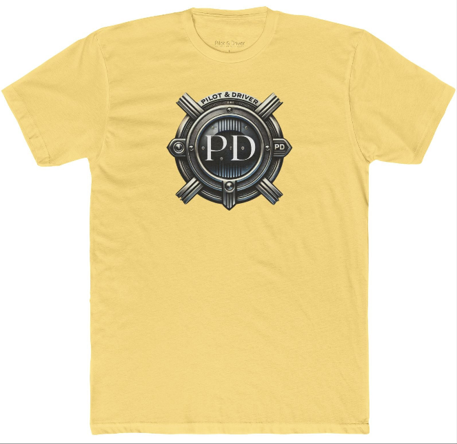 Pilot & Driver™ | Emblem Tee 02 | Unisex