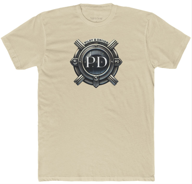Pilot & Driver™ | Emblem Tee 02 | Unisex