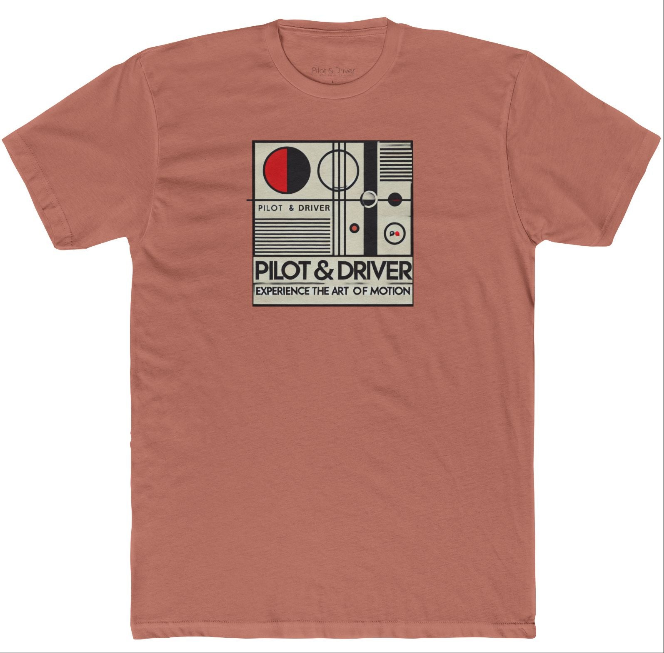 Pilot & Driver™ | Bauhaus Tee 01 | Unisex
