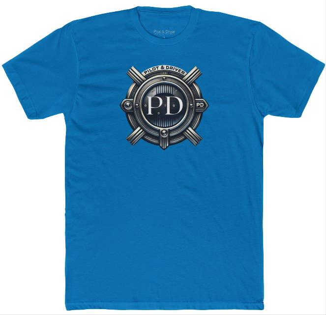 Pilot & Driver™ | Emblem Tee 02 | Unisex