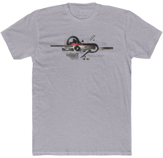 Pilot & Driver™ | Bauhaus Tee 02 | Unisex