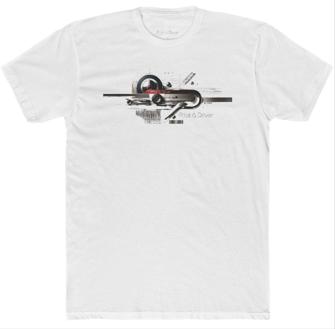 Pilot & Driver™ | Bauhaus Tee 02 | Unisex