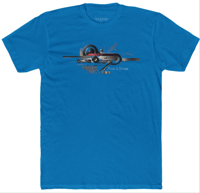 Pilot & Driver™ | Bauhaus Tee 02 | Unisex