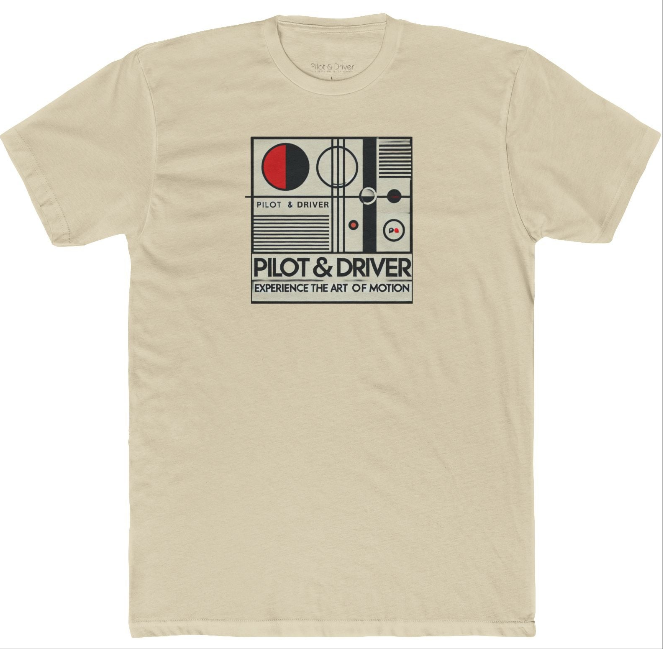 Pilot & Driver™ | Bauhaus Tee 01 | Unisex