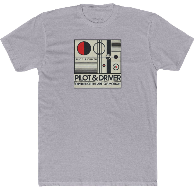 Pilot & Driver™ | Bauhaus Tee 01 | Unisex