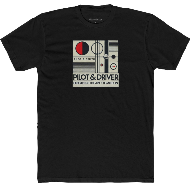 Pilot & Driver™ | Bauhaus Tee 01 | Unisex