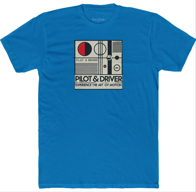 Pilot & Driver™ | Bauhaus Tee 01 | Unisex