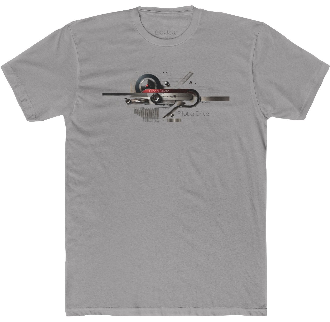 Pilot & Driver™ | Bauhaus Tee 02 | Unisex