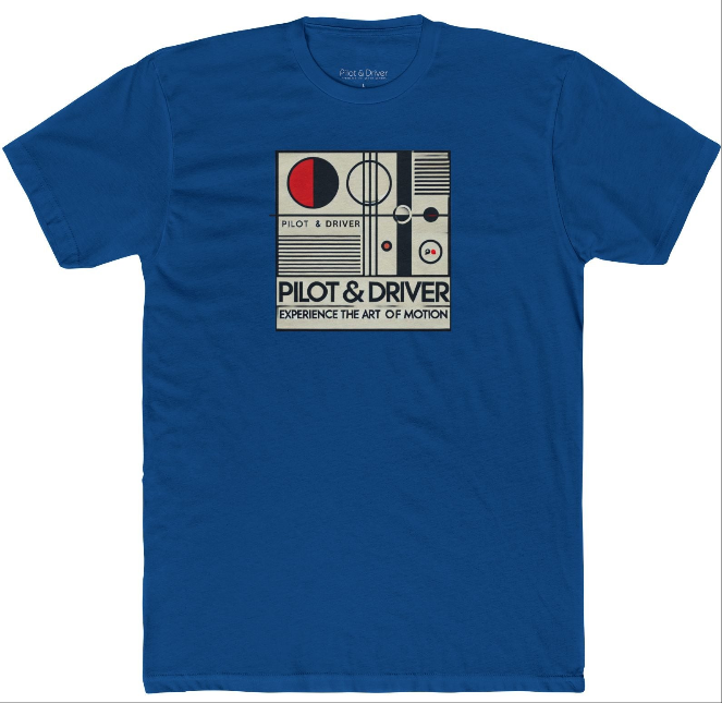Pilot & Driver™ | Bauhaus Tee 01 | Unisex