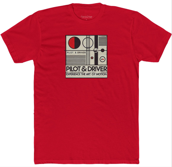 Pilot & Driver™ | Bauhaus Tee 01 | Unisex