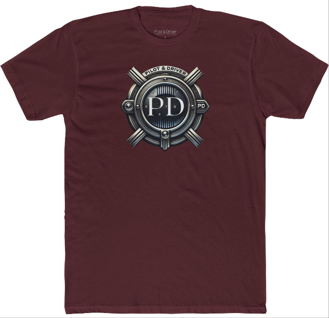 Pilot & Driver™ | Emblem Tee 02 | Unisex