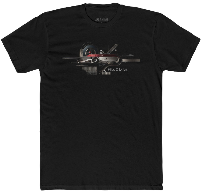 Pilot & Driver™ | Bauhaus Tee 02 | Unisex