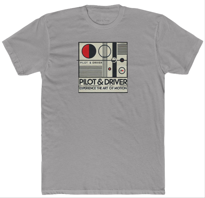 Pilot & Driver™ | Bauhaus Tee 01 | Unisex