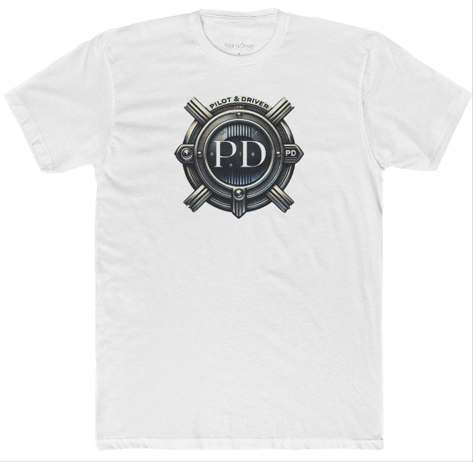 Pilot & Driver™ | Emblem Tee 02 | Unisex