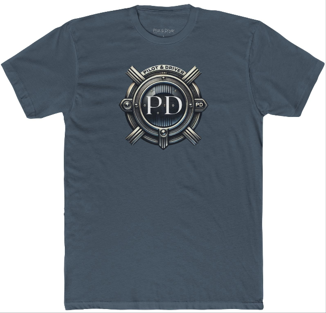 Pilot & Driver™ | Emblem Tee 02 | Unisex