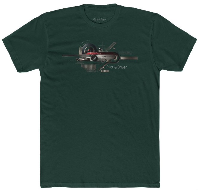 Pilot & Driver™ | Bauhaus Tee 02 | Unisex