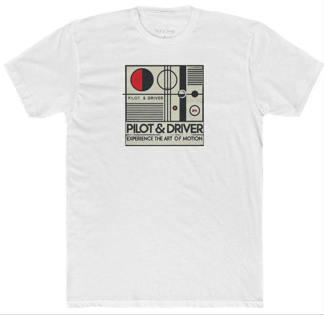 Pilot & Driver™ | Bauhaus Tee 01 | Unisex