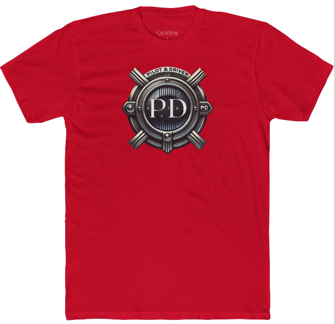 Pilot & Driver™ | Emblem Tee 02 | Unisex