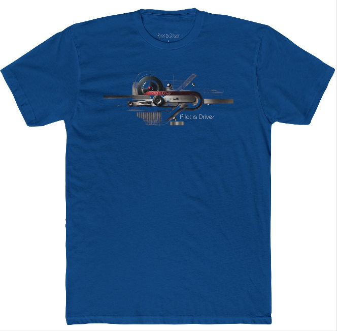 Pilot & Driver™ | Bauhaus Tee 02 | Unisex