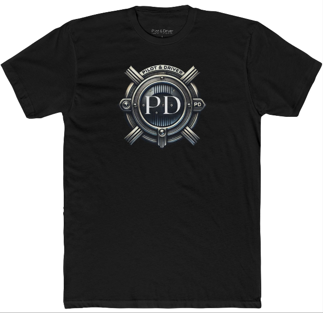 Pilot & Driver™ | Emblem Tee 02 | Unisex