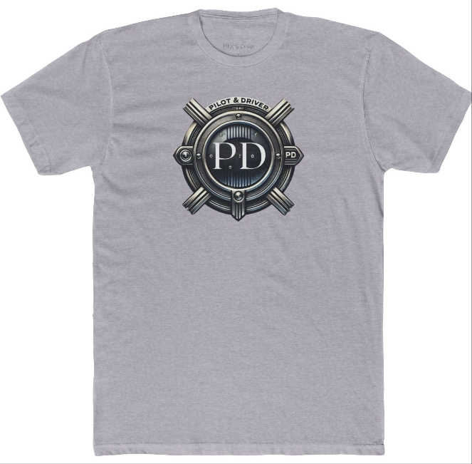 Pilot & Driver™ | Emblem Tee 02 | Unisex