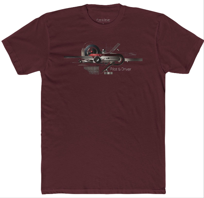Pilot & Driver™ | Bauhaus Tee 02 | Unisex