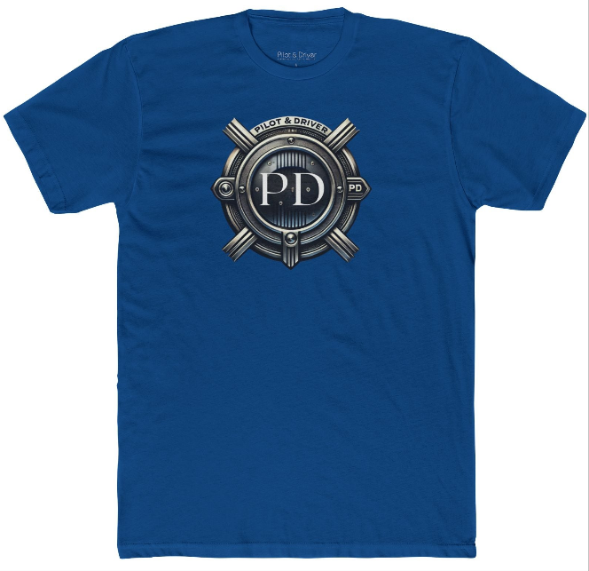 Pilot & Driver™ | Emblem Tee 02 | Unisex