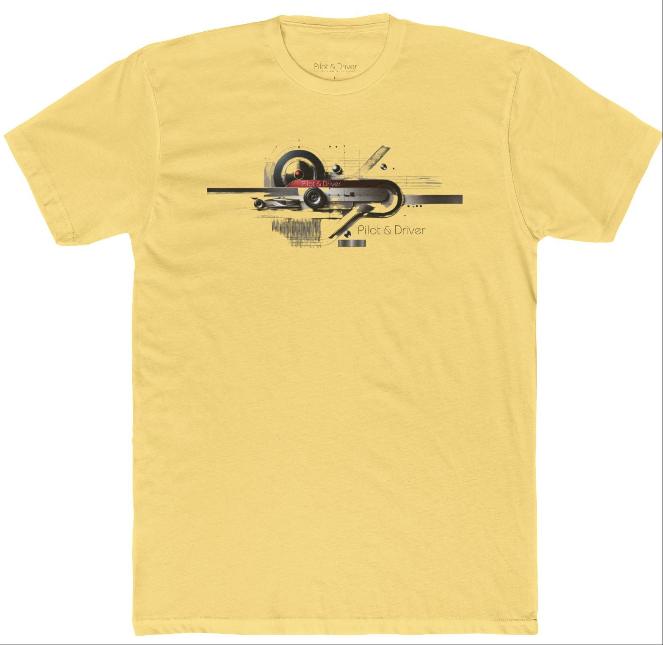 Pilot & Driver™ | Bauhaus Tee 02 | Unisex