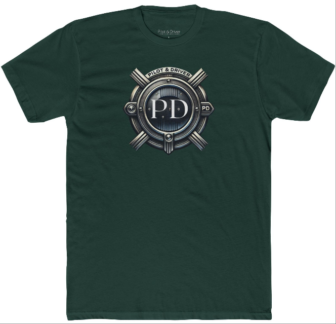 Pilot & Driver™ | Emblem Tee 02 | Unisex