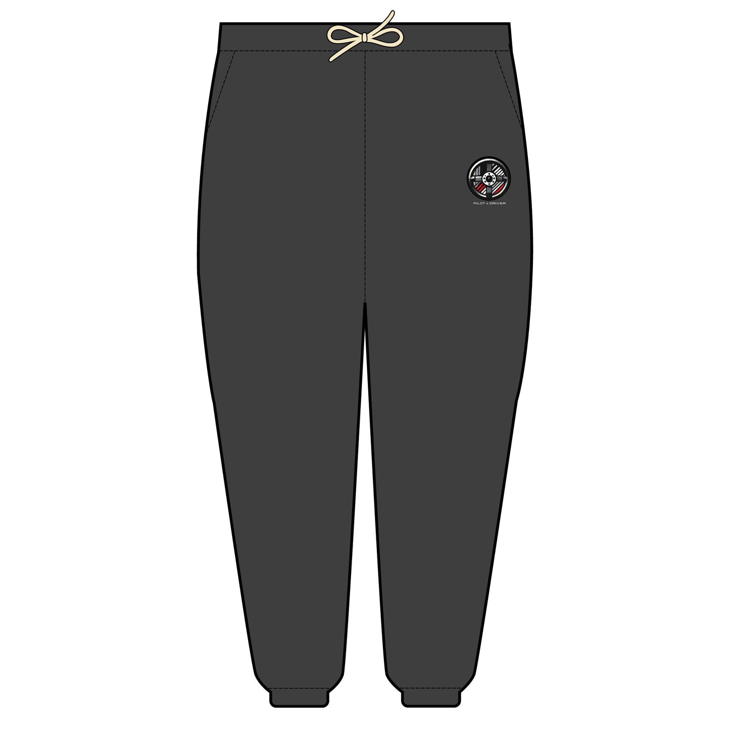 Pilot & Driver™ | Lightweight Fleece Sweatpants GP 01 | Unisex