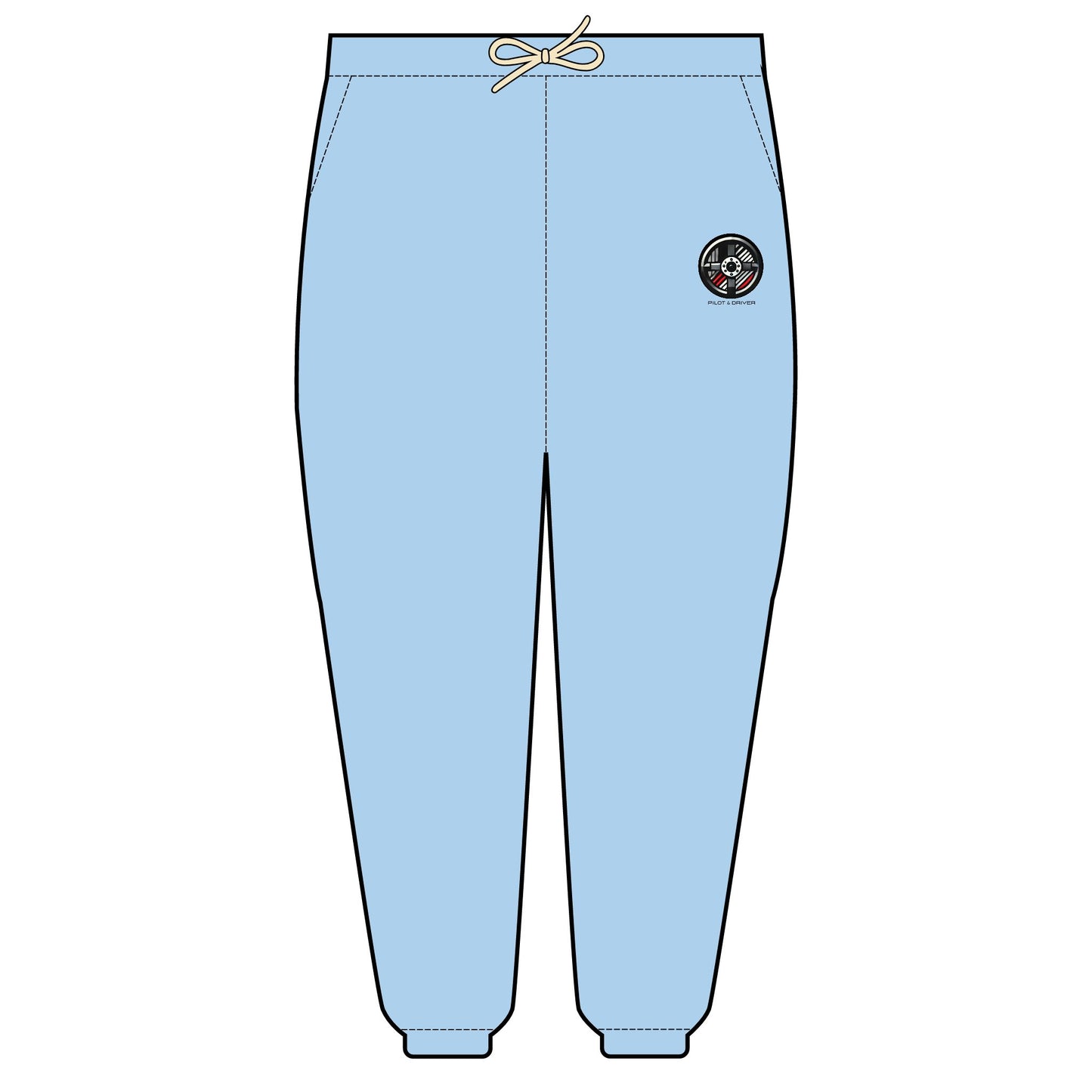 Pilot & Driver™ | Lightweight Fleece Sweatpants GP 01 | Unisex