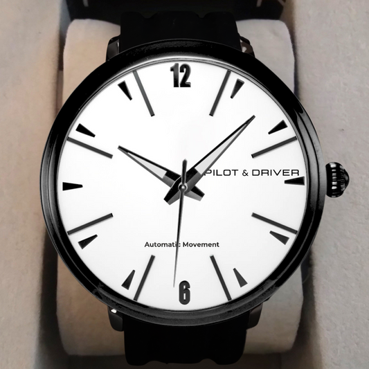 Pilot & Driver™ | Caliber 02 | Automatic Watch | 46mm, Rubber